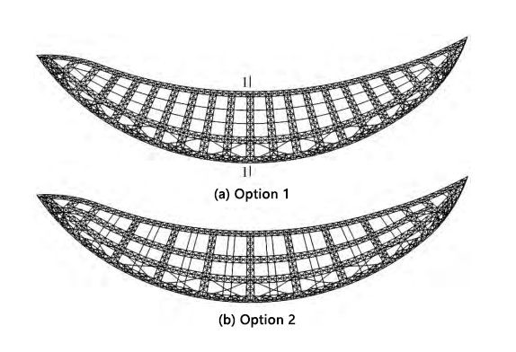 stadium canopy structure